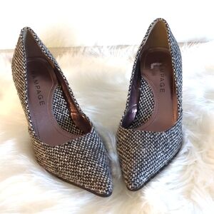 Rampage tweed heels size 8.5